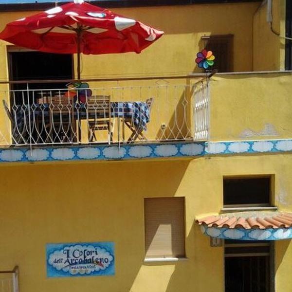 I Colori Dell'Arcobaleno Bed & Breakfast ซานโต สเตฟาโน ดี กามาสตรา ภายนอก รูปภาพ